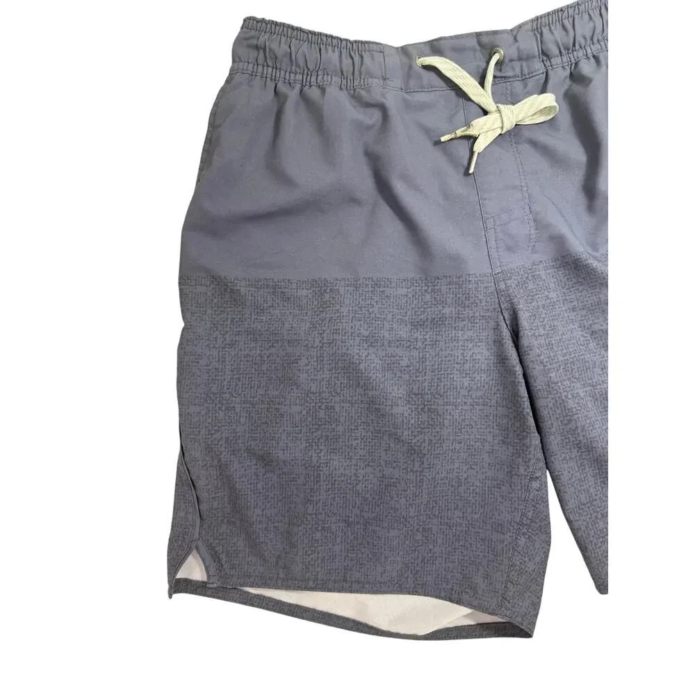 Vuori Kore Shorts Men’s M 7” Gray Athletic Lined Drawstring